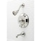 Kingston Brass KB36360PL Tub and Shower Faucet, Polished Nickel KB36360PL - alternate 2